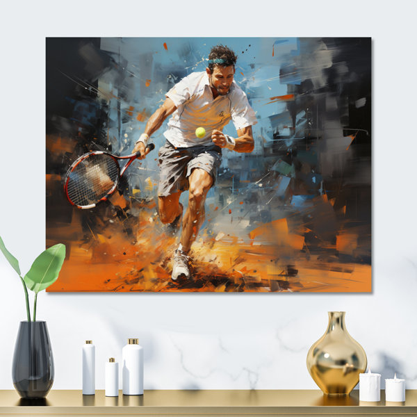 Winston Porter Country Clubs Tennis Sports Sports Metal Art Print